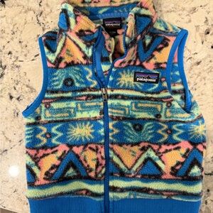 Patagonia BABY Patterned Fleece Vest